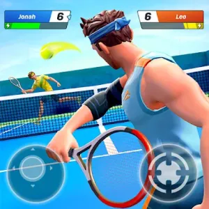 Ícone do jogo Tennis Clash, da Wildlife